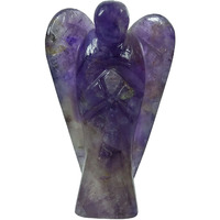 Winmaarc Stone Carved Stone Angel Reiki Healing Crystal Meditation Psychic Guardian Gift