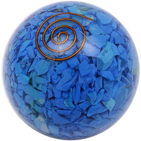 Winmaarc Reiki Healing Stone Ball Balancing Orgone Sphere Table Decor Gift