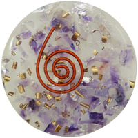 Winmaarc Crystal Symbol Disc Reiki Healing Orgone Spiritual Healing