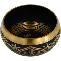 Winmaarc Tibetan Buddhist Singing Bowl D??cor Instruments for Meditation Religious Gift