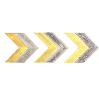 Winmaarc Decorative Chevron Arrows - Set of 3 Decorative Wall Hanging