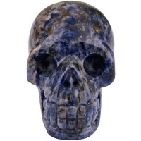 Winmaarc Healing Crystal Stone Human Reiki Skull Figurine Statue Sculptures 3