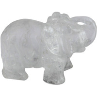 Winmaarc Healing Crystal Guardian Rock Quartz Elephant Pocket Stone Figurines Carved Gemstone 2