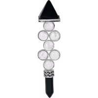 Winmaarc 7 Chakra Beads Reiki Pyramid Wand Stick Point for Balancing Energy,Meditation,Crystal Healing