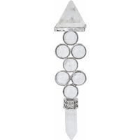 Winmaarc 7 Chakra Beads Reiki Pyramid Wand Stick Point for Balancing Energy,Meditation,Crystal Healing