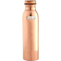 Prisha India Craft Copper Bottle, Capacity 900 ML