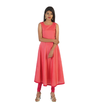 Pink Flamingo Clothing Celestial Pink Two Piece Kurta Dress M (Size: Medium)