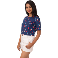 Pink Flamingo Clothing Candy Crop Top