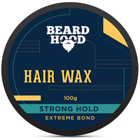 Beardhood Extreme Bond Strong Hold Hair Wax For Men Natural Look, 100g