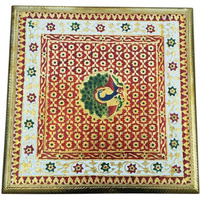 Meenakari Multicolor Large Bajoth / Chowki 18