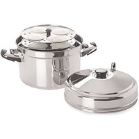 Tabakh 6-Rack Stainless Steel Idli Cooker With Stand