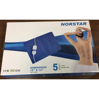 Norstar Moist and Dry Heating Pad for Overseas Use only 220/240 volt (Will Not Work in the USA)