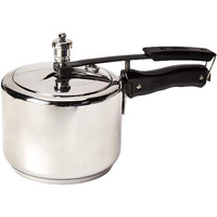 Vinod 3.5 L Stainless Steel Inner Lid Sandwich Bottom Pressure Cooker, 3.5-Liter