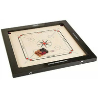 Surco Classic Kids Size Carrom Board With Coins And Striker, 4mm