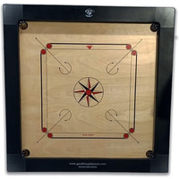 Taj Deluxe Carrom Board with Coins and Striker 12mm