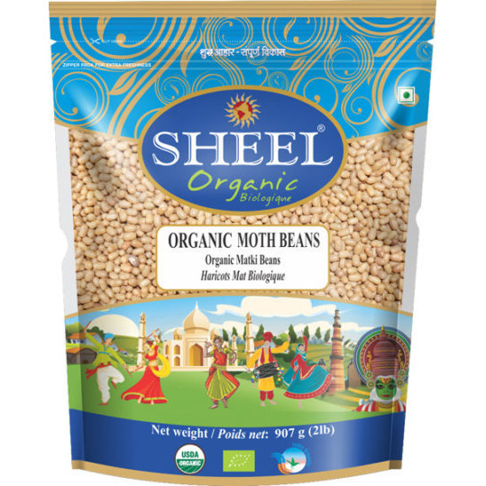 Organic Moth / Matki Beans - 2 lbs