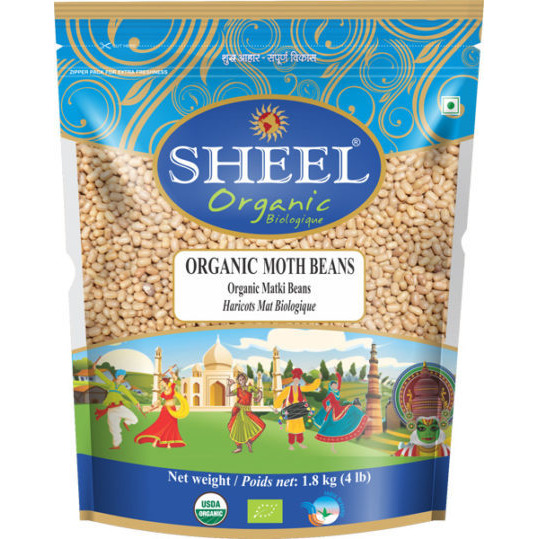 Organic Moth / Matki Beans - 4 lbs