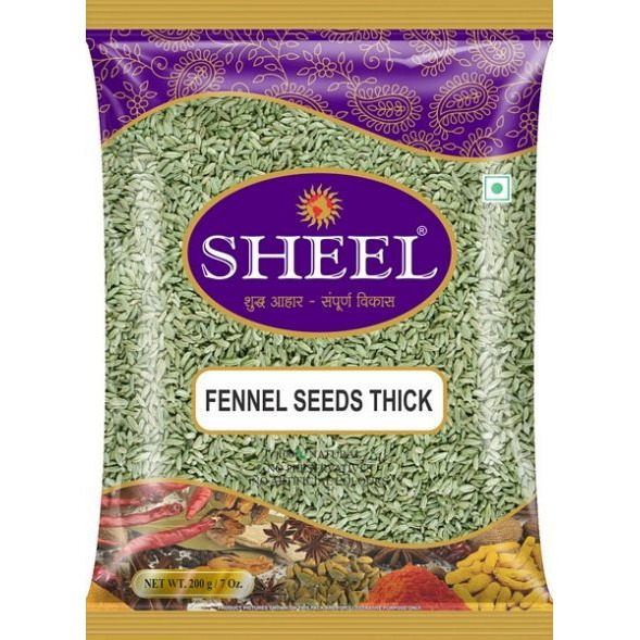 Fennel Seeds Thick - 7 Oz. / 200g
