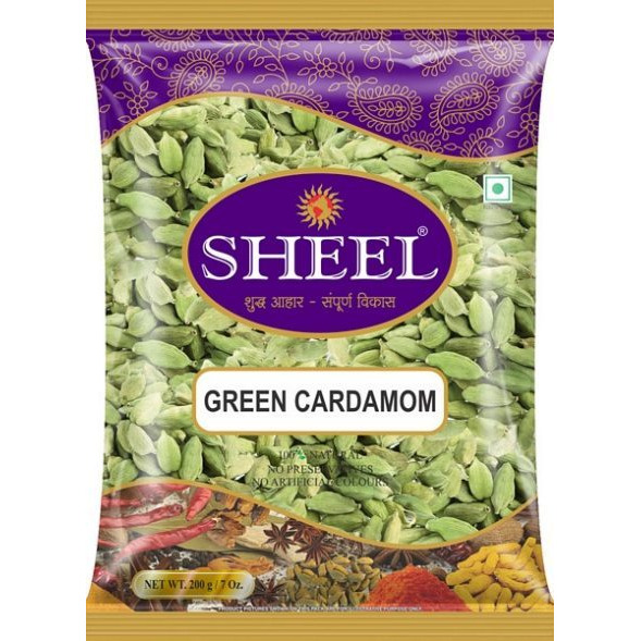 Green Cardamom (Hari Ilaichi)  7 Oz. / 200g