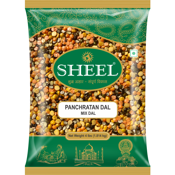 Mix Dal (Panchratan Dal) - 4 Lb