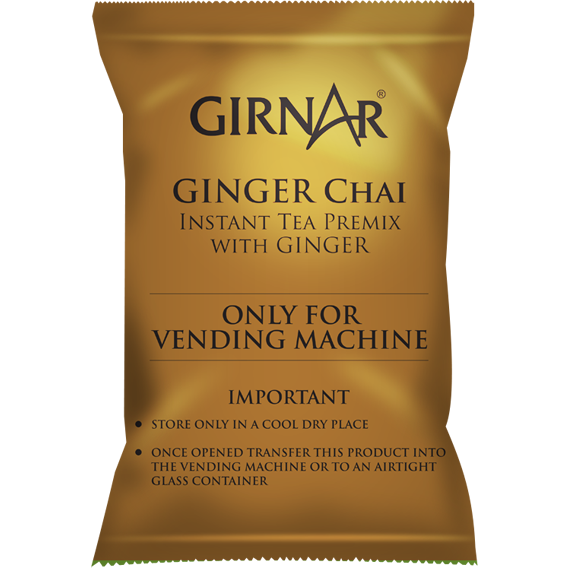 Girnar Instant Tea Premix With Ginger Unsweetend (1kg Vending Pack)