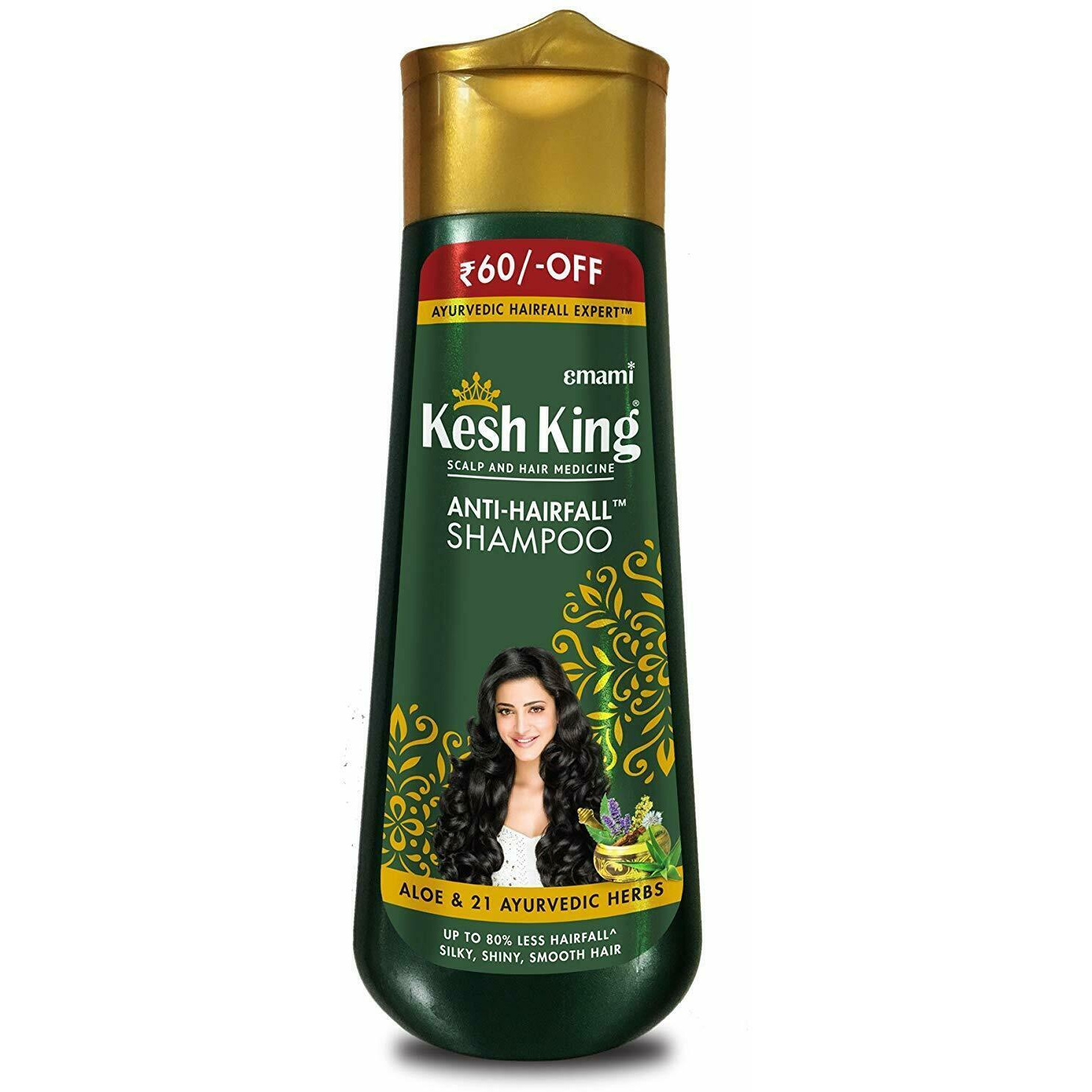 Emami Kesh King Scalp And Hair Medicine Anti - Hairfall Shampoo- 340ml