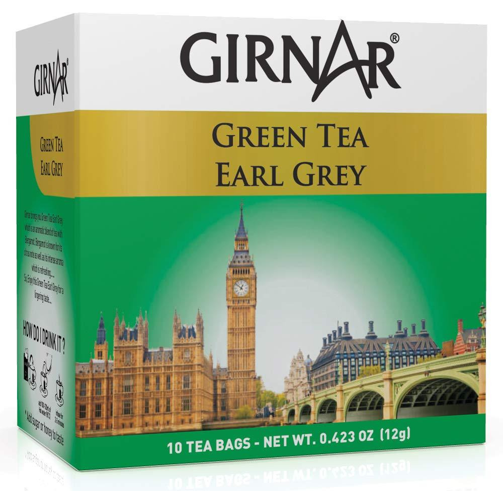 Girnar Earl Grey Green Tea
