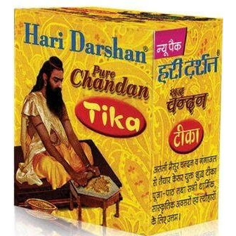 Hari Darshan 80 GMS Pure Sandalwood Paste Chandan Tikka Pure PUJA Prayers