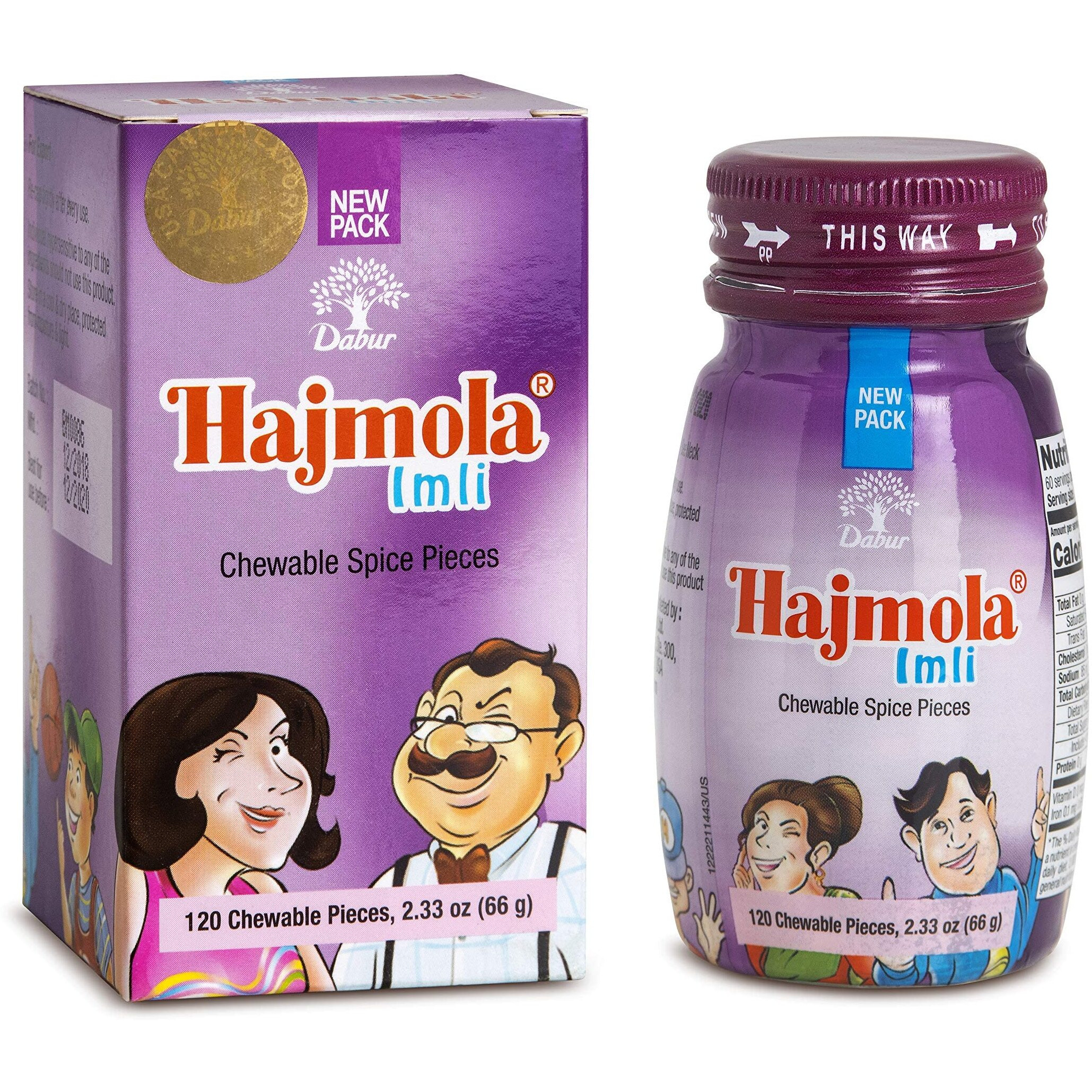 Dabur Hajmola (Imli) 120Tabs by Dabur