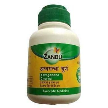 Zandu Ashwagandha Herbs Powder 50G (1.7oz) Useful General Health Tonic