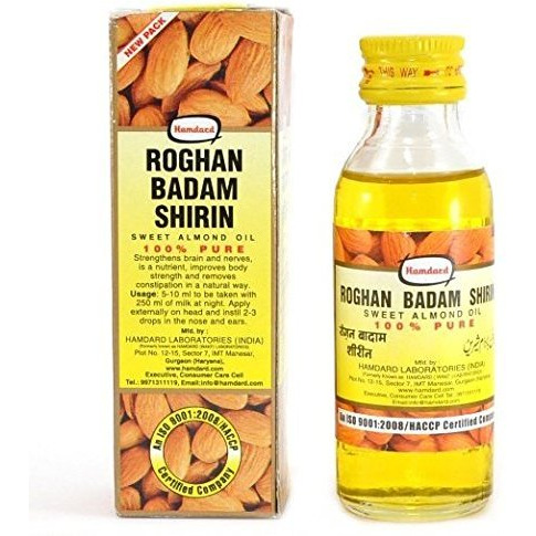 Hamdard Roghan Badam Shirin Sweet Almond Oil 100 ml