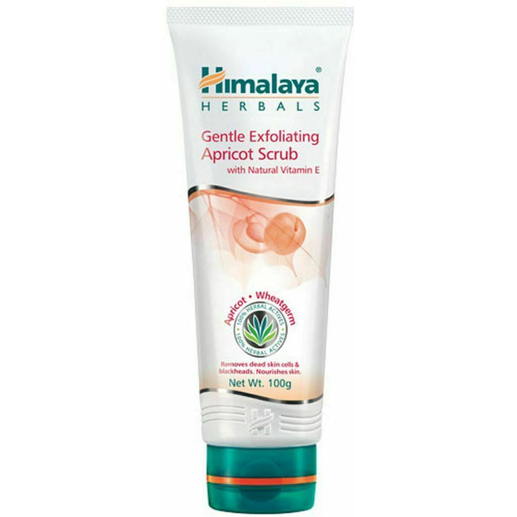 Himalaya Gentle Exfoliating Apricot Scrub with Vitamin E - 100g tube