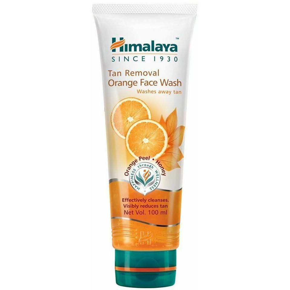 Himalaya Herbal Tan Removal Orange natural formula clean 100ml