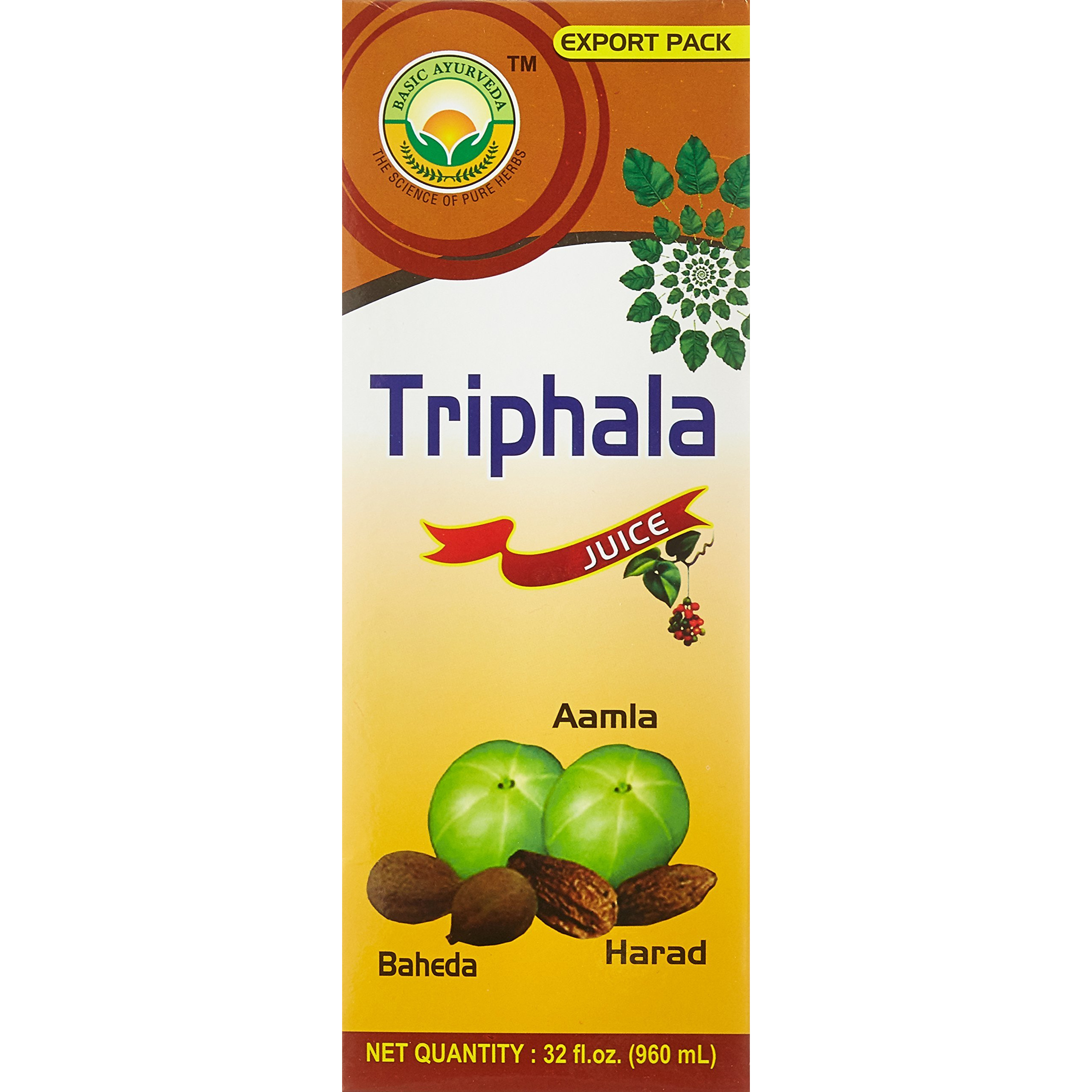 Basic Ayurveda Triphala Juice 960mL