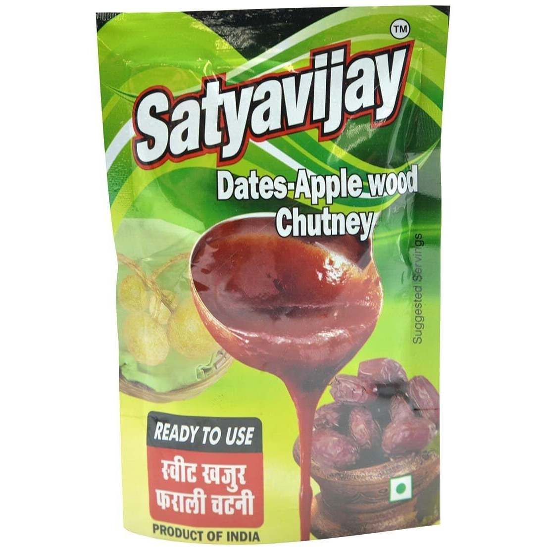 Satyavijay, Dates-Apple Wood Chutney, 100 Grams(gm)
