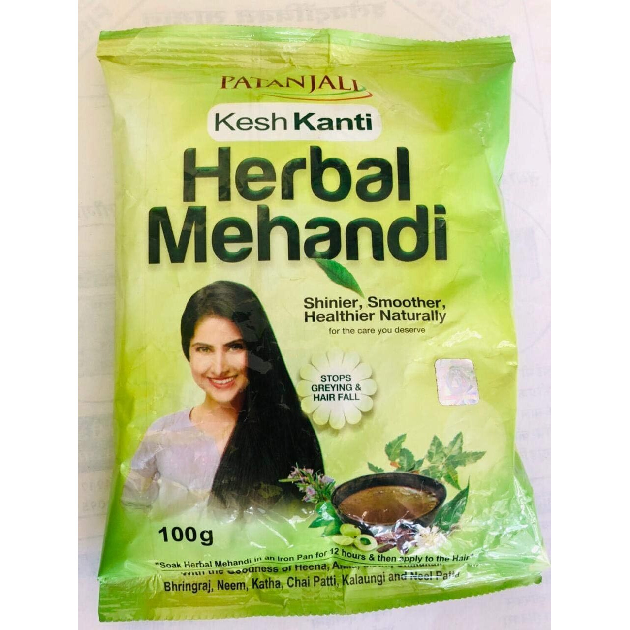 Patanjali Kesh Kanti Herbal Mehandi, 100g