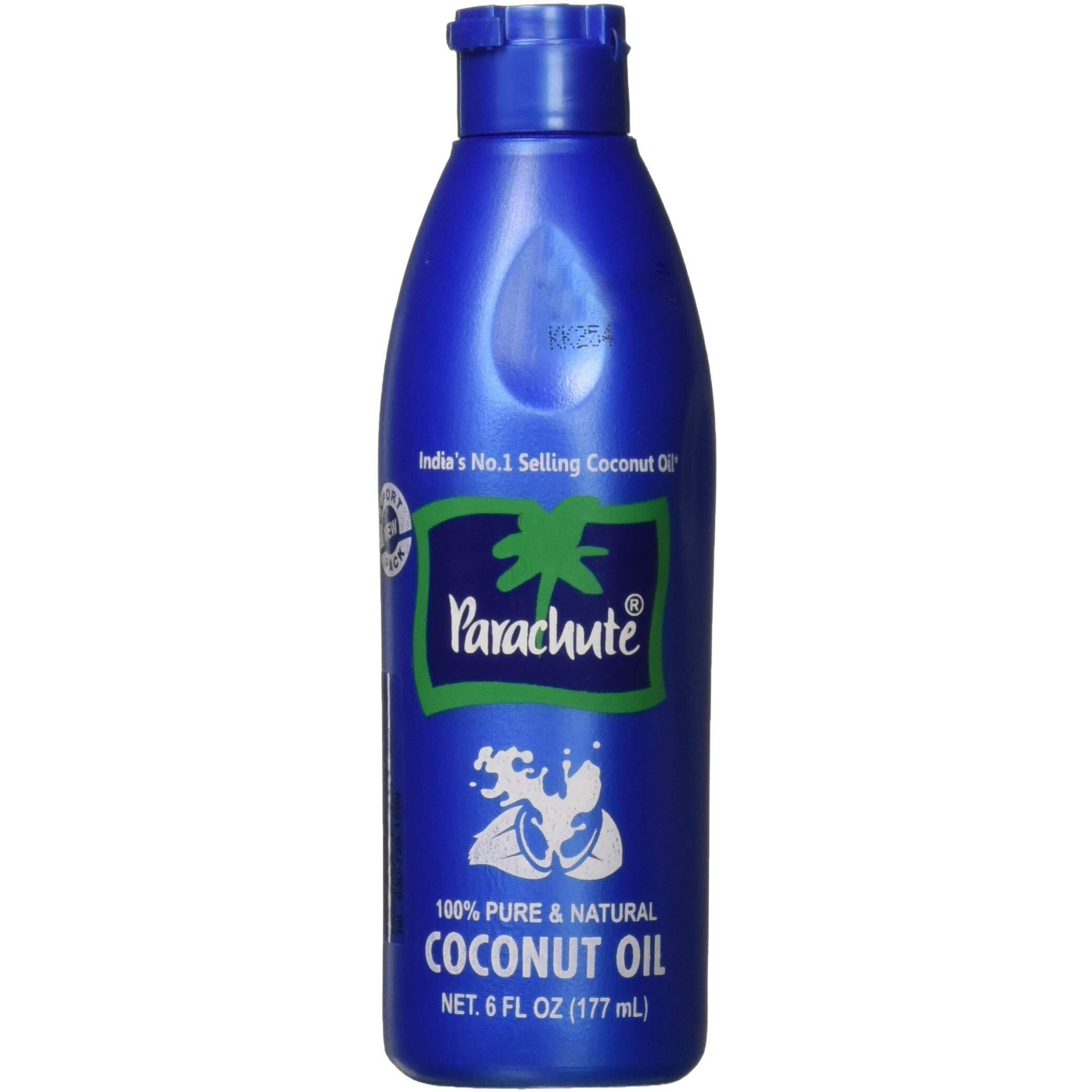 Parachute Coconut Oil 6 fl.oz. (177ml) - 100% Pure, Unrefined, Expeller Pressed