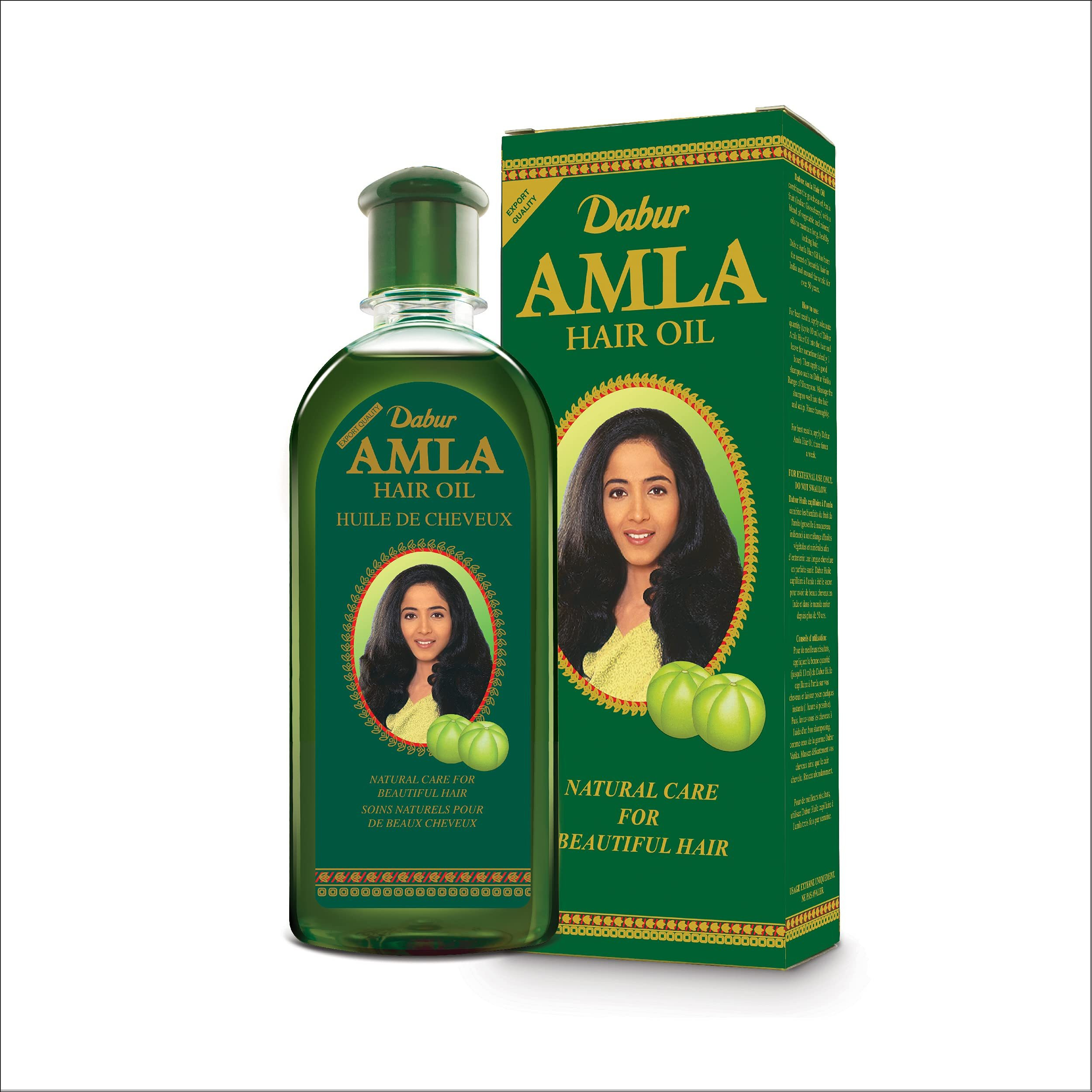 Dabur Amla Hair oil - Natural care for beautiful hair, 500ml