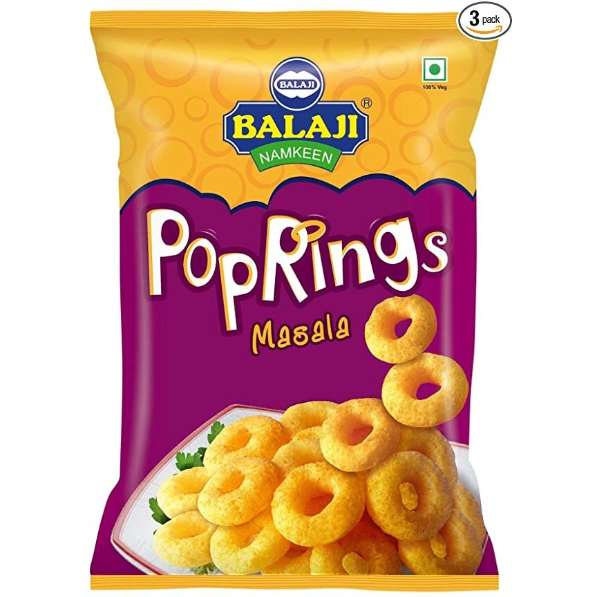 Balaji Wafers Pop Rings- Masala 65 gms