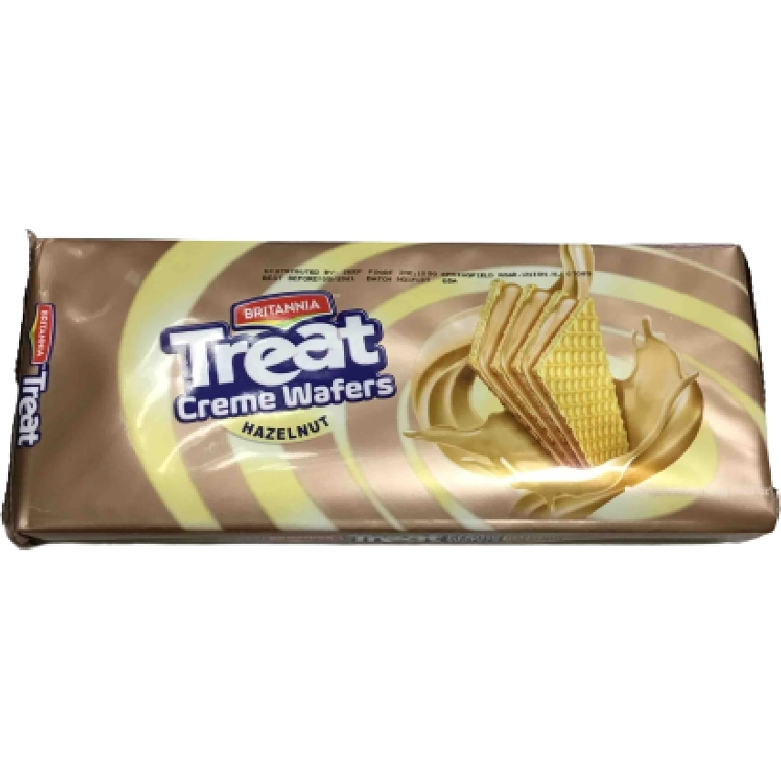 Britannia Treat Hazelnut Creme Wafers 150 gms