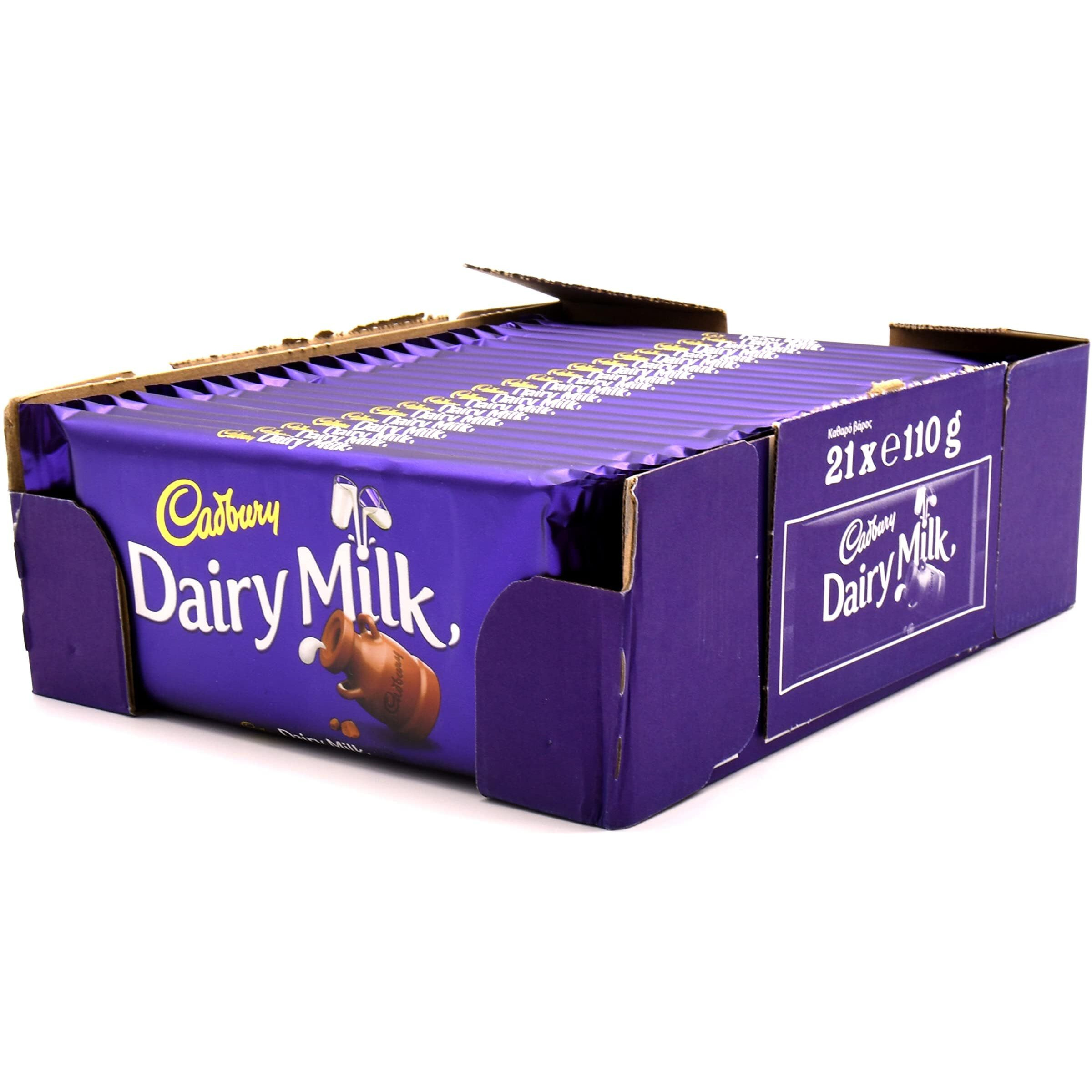 Cadbury Dairy Milk 110gm x 21