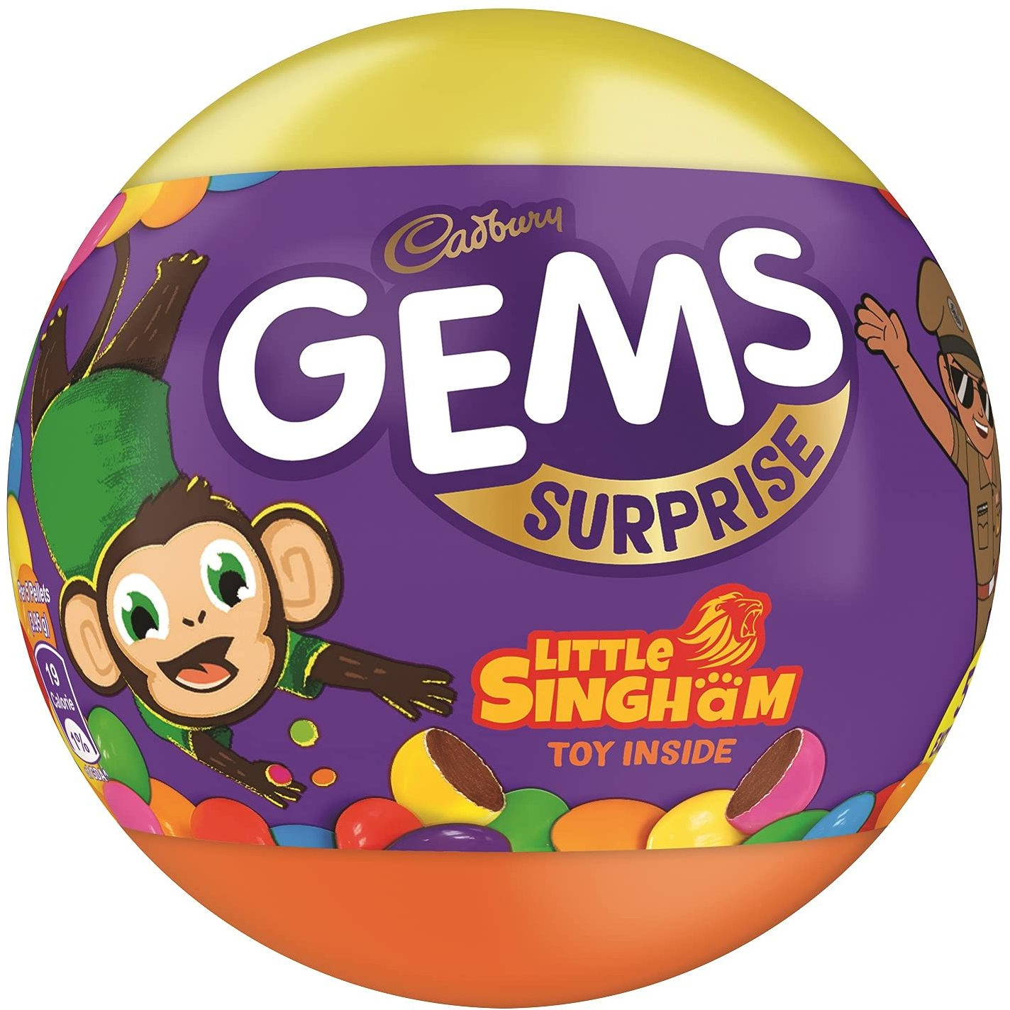 Cadbury Gems Surpise Ball 15.8gm x 12