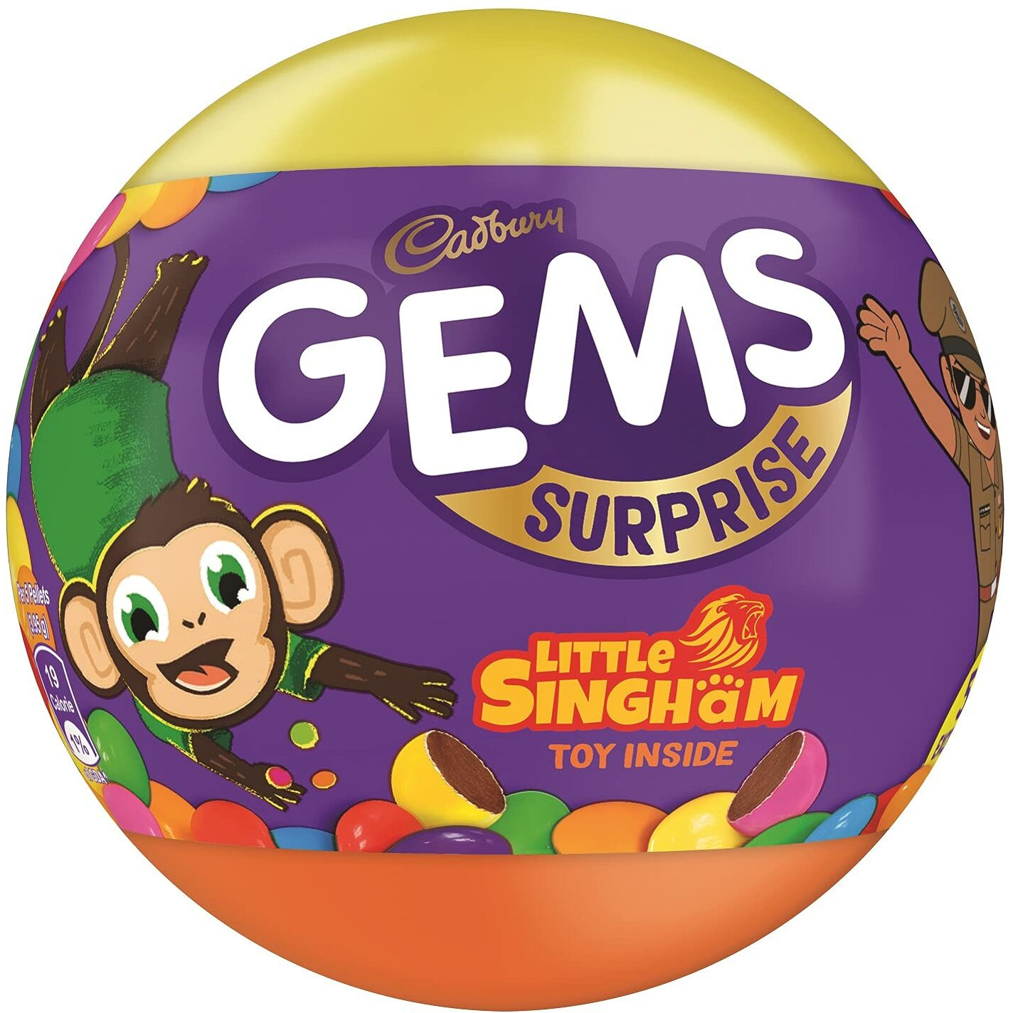 Cadbury Gems Surpise Ball 15.8gm x 12