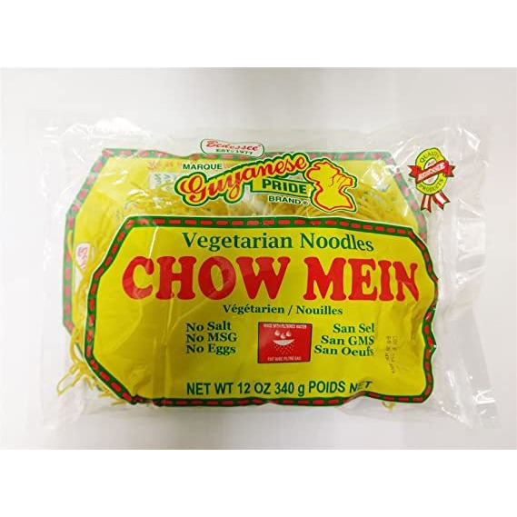 Guyanese Chow Mein Noodles - Vegetarian -Brown Betty 12 oz