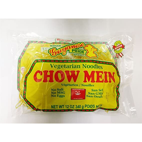 Guyanese Chow Mein Noodles - Vegetarian 12 oz