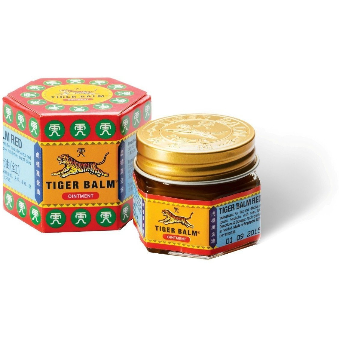Tiger Balm (Red) Super Strength Pain Relief Cream 21 ML