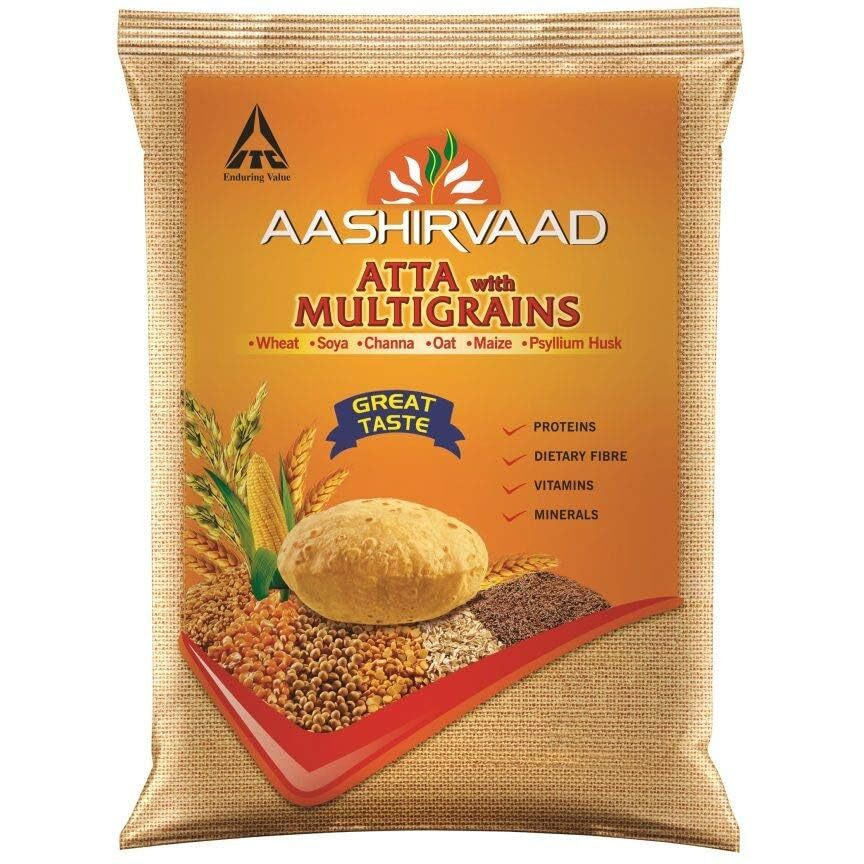 Aashirwad Atta With Multigrains 20 lbs