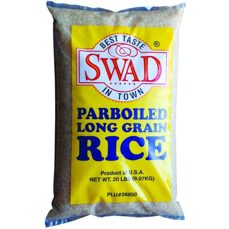 Swad Parboiled Long Grain Rice 20 lbs