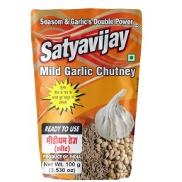 Satyavijay Mild Garlic Chutney 100 gms