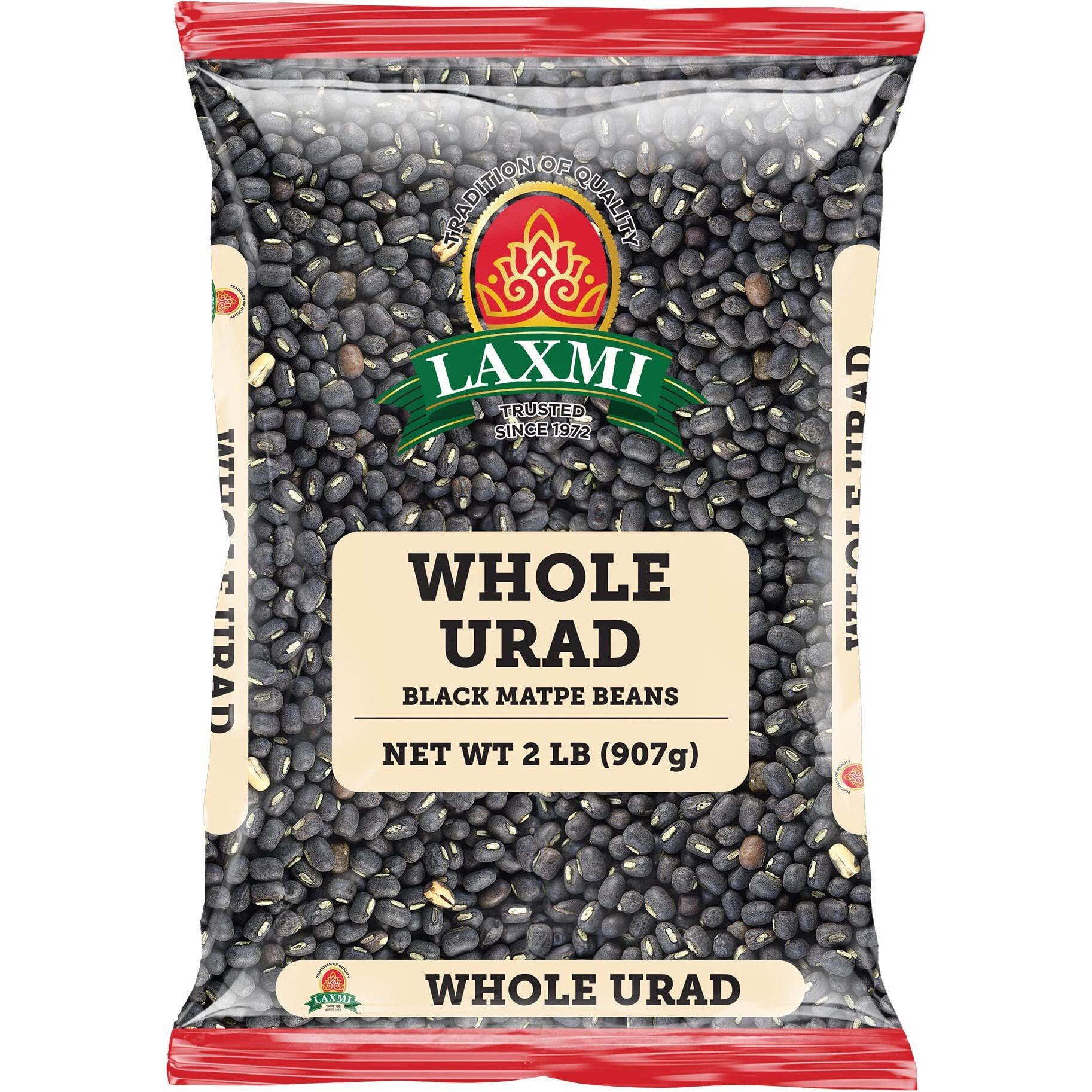 Laxmi Whole Urad (black Matpe Beans0 2 lbs